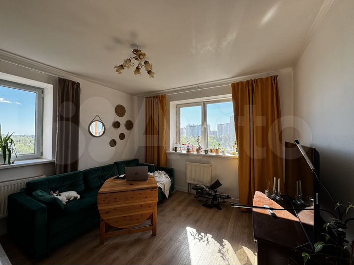 2-к. квартира, 47,1 м², 9/16 эт.