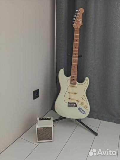 Гитара jet+комбик spark