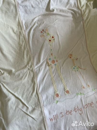 Бортики в кроватку + пододеяльник