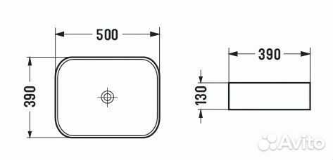 Раковина на тумбу