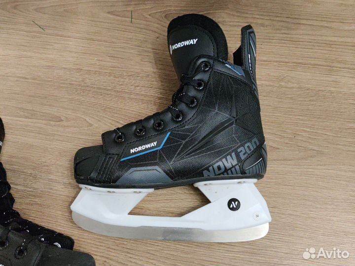 Коньки хоккейные 34 размер