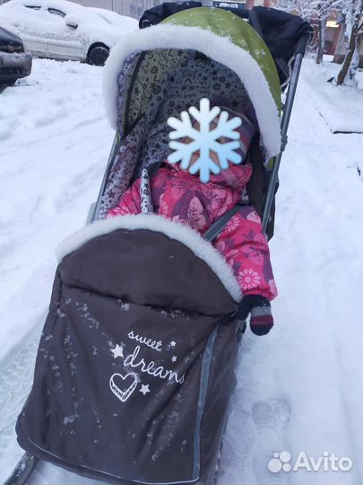 Коляска санки