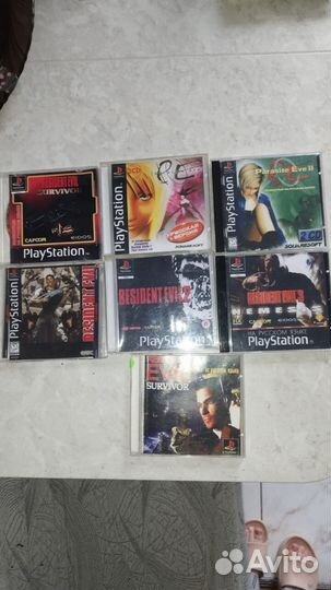 Игры на ps1 Resident parasite eve