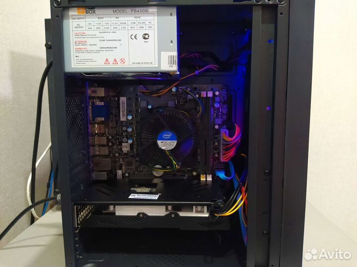 Игровой пк intel core i5, RX 580 8GB, SSD
