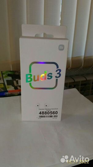 Беспроводные наушники xiaomi buds 3