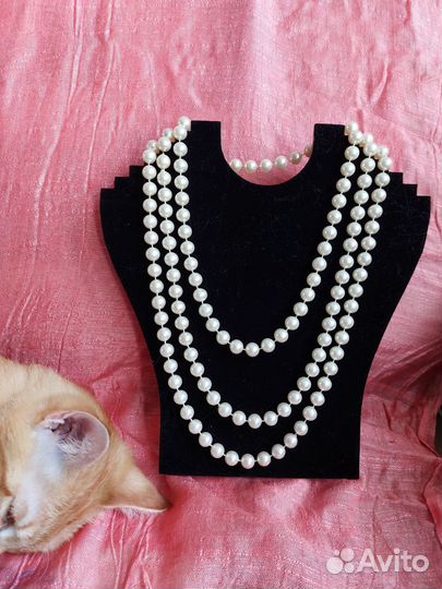 Бижутерия СССР бусы