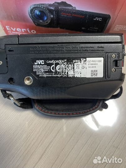 Видеокамера JVC Everio GZ-RX510BE бу