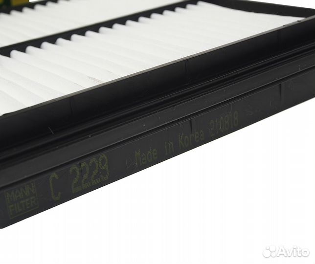 Фильтр воздушный chevrolet Lanos mann