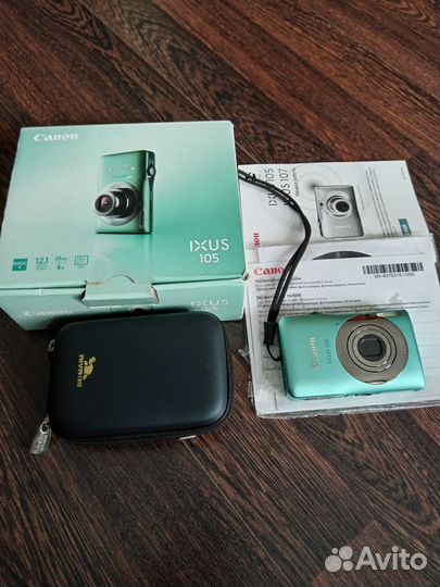 Компактный фотоаппарат canon ixus