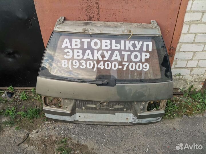 Крышка багажника ваз2111