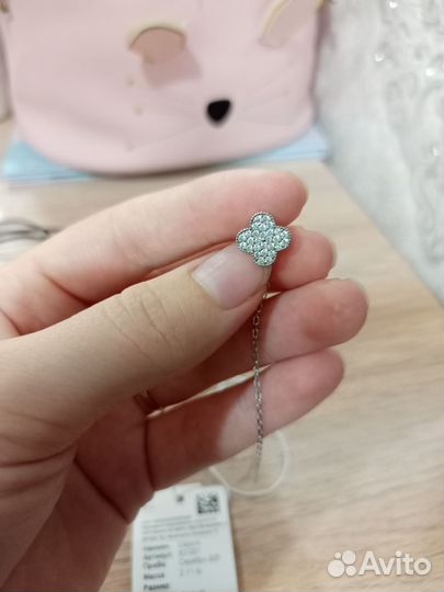 Серебряные сережки протяжки