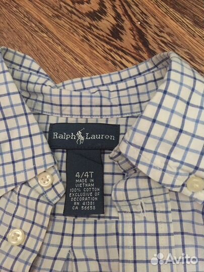 Рубашки Ralph Lauren оригинал