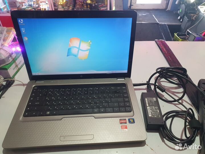 Ноутбук б\у рабочий с сзу экран 15д.wifi