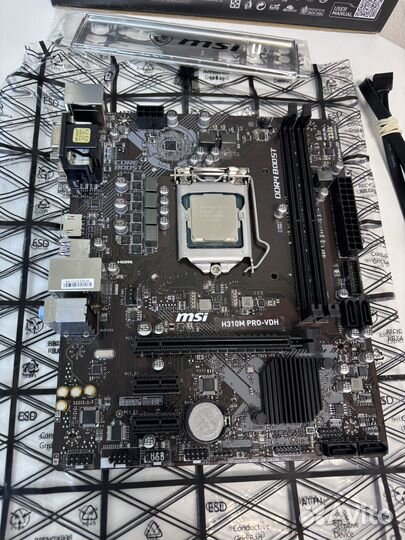 Комплект intel i5 8400/MSI H310M Pro VDH