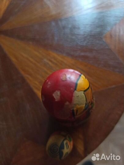 Деревянные матрёшки, яйцо