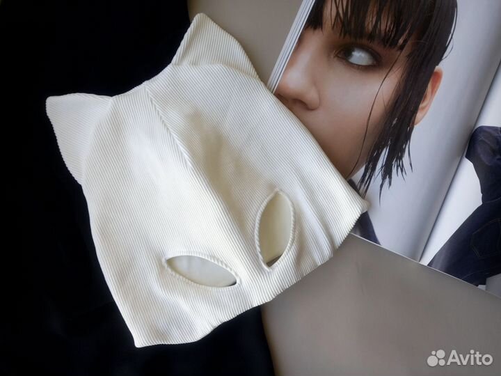 Шапка кошка с ушками новая