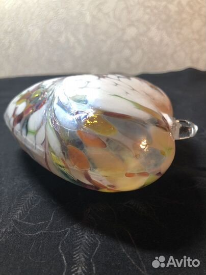 Большая ёлочная игрушка (15/13см) Стекло