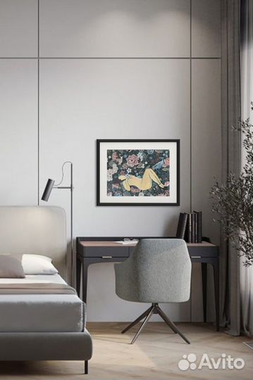 Картина девушка ню