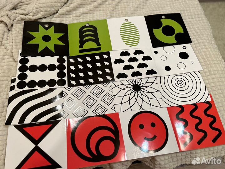 Развивающие карточки от 0 до 14 месяцев