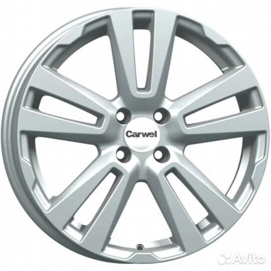 Диски Carwel Берг 6.5x17 4*100 ET43 DIA60.1 SL Литой