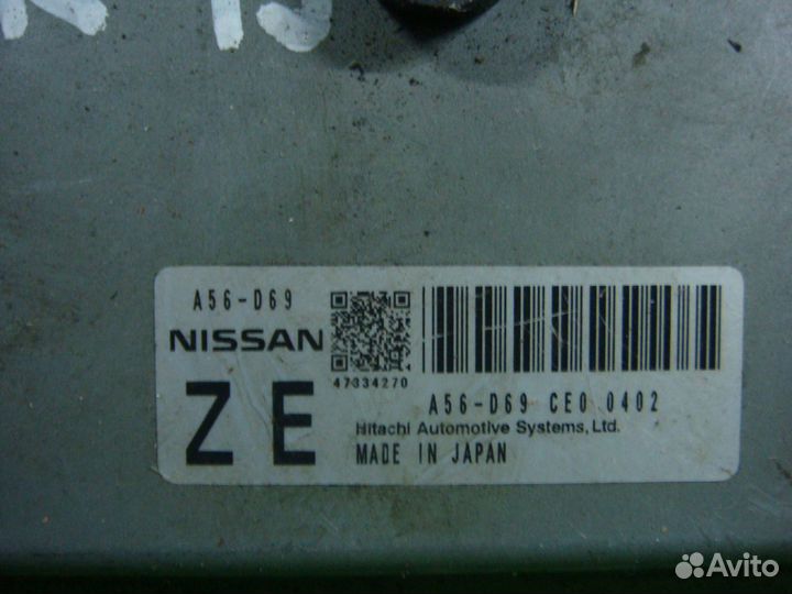 Блок EFI nissan vzny12 AD HR16-DE