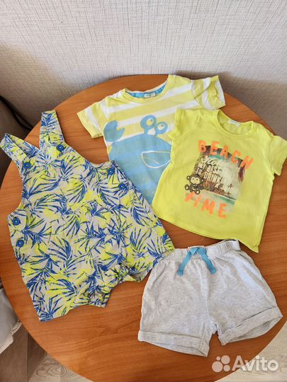 Летние вещи на мальчика пакетом 68-74 Beneton,Nike