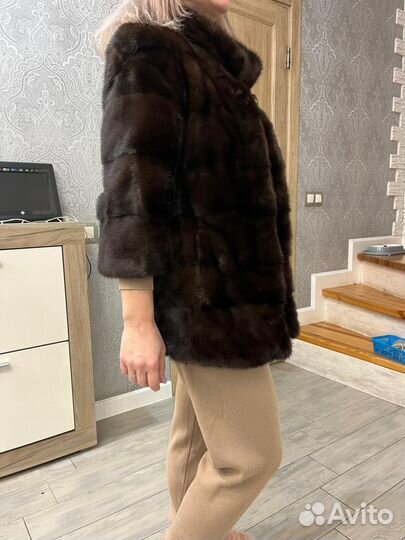 Шуба норковая 42 бу