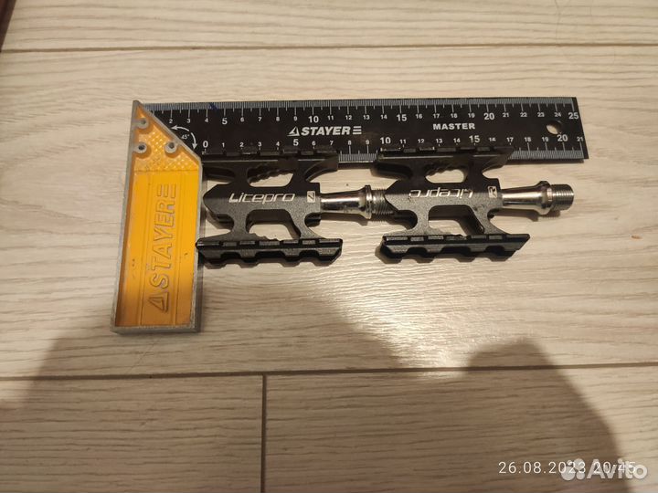 Педали для велосипеда 75х55мм