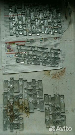 Подвески для люстры СССР хрусталь