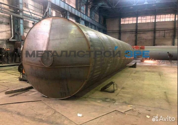 Резервуар горизонтальный стальной 150м3, арт. 522