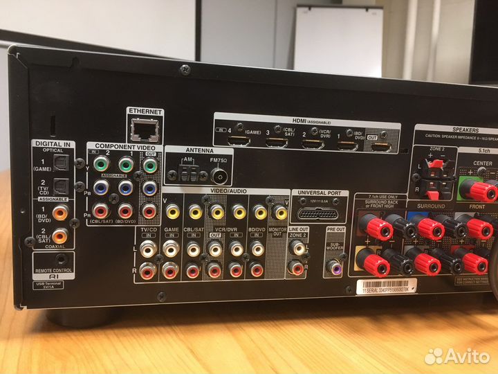 Ресивер onkyo tx nr 579