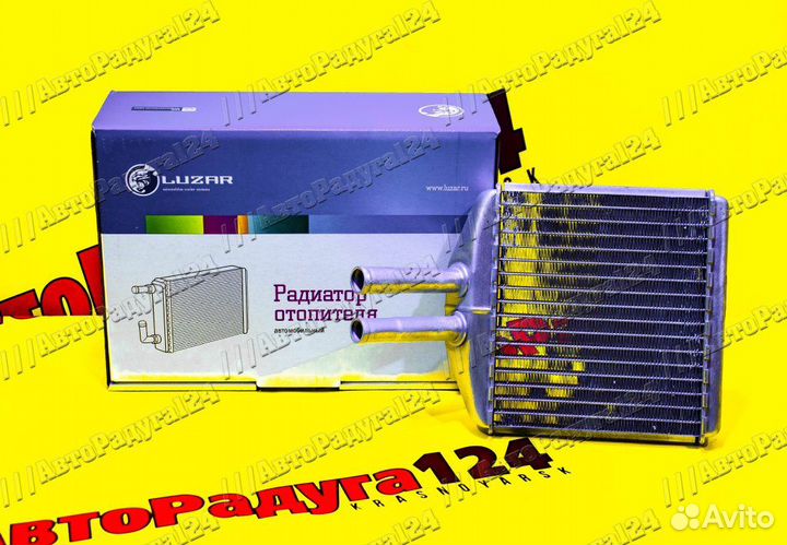 Радиатор отопителя Chevrolet Lanos, заз Шанс (lrhc