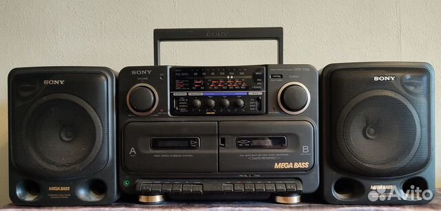 Магнитола Sony CFS-715.Проигрыватель.Видеомагнитоф