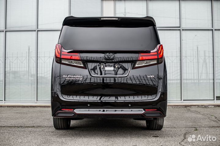 Диффузор на бампер Toyota Alphard (3G) 2015-2017