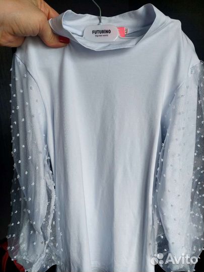 Блузка белая для девочек