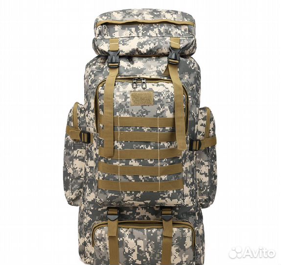 Рюкзак тактический военный туристический 80 литров