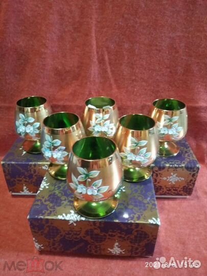 Бокалы для брэнди. Чехословакия