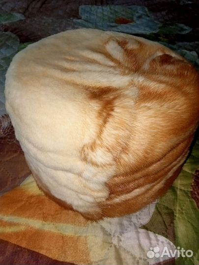 Шапка норковая женская