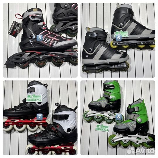 Ролики (мужские, женские, детские, унисекс, агрес)