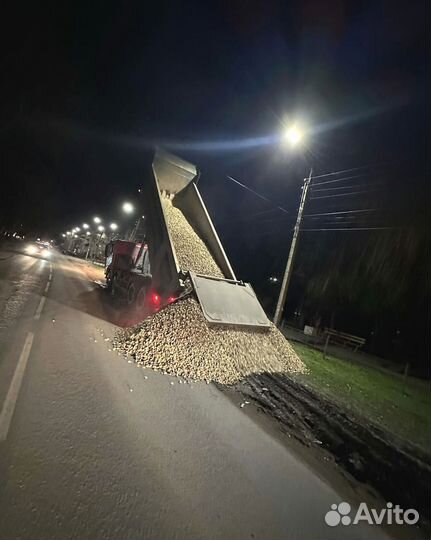 Щебень гранитный