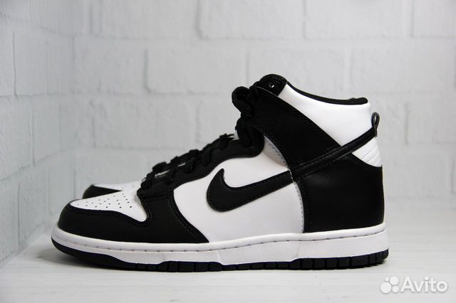 Nike Dunk High Black White Panda GS 6 y / 38.5 eu