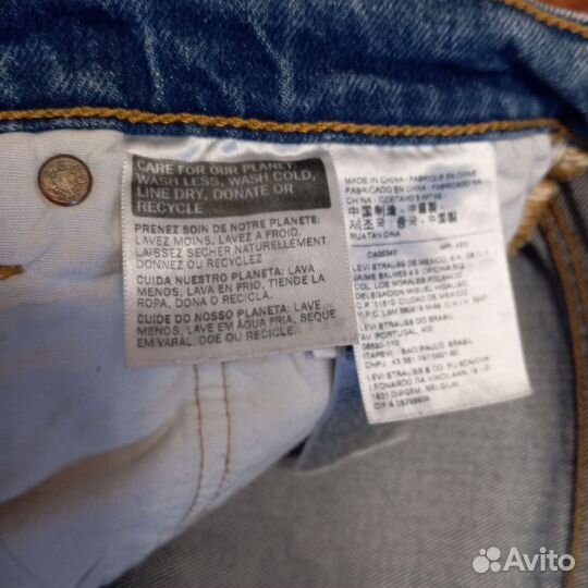 Джинсовые шорты Levis