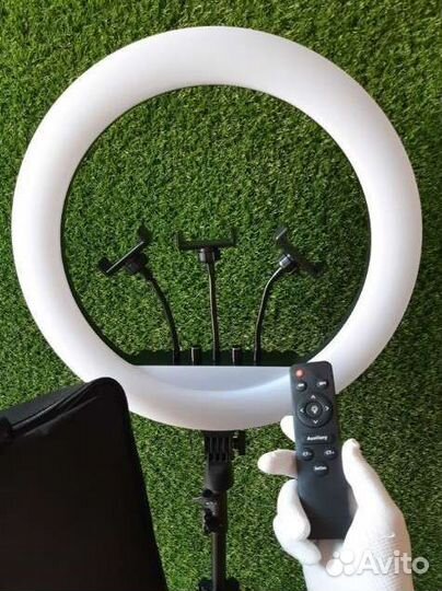 Профессиональная кольцевая лампа 45см