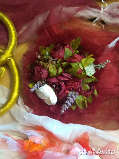 Декор для украшения свадебной машины