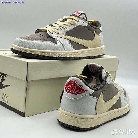 Кроссовки Travis Scott & Nike Air Jordan 1 Low