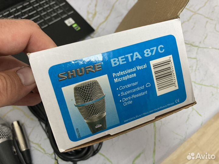 Микрофон Shure beta 87C