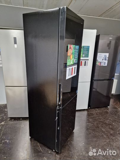 Холодильник Dexp Чёрное Стекло Инвертор (Новый)