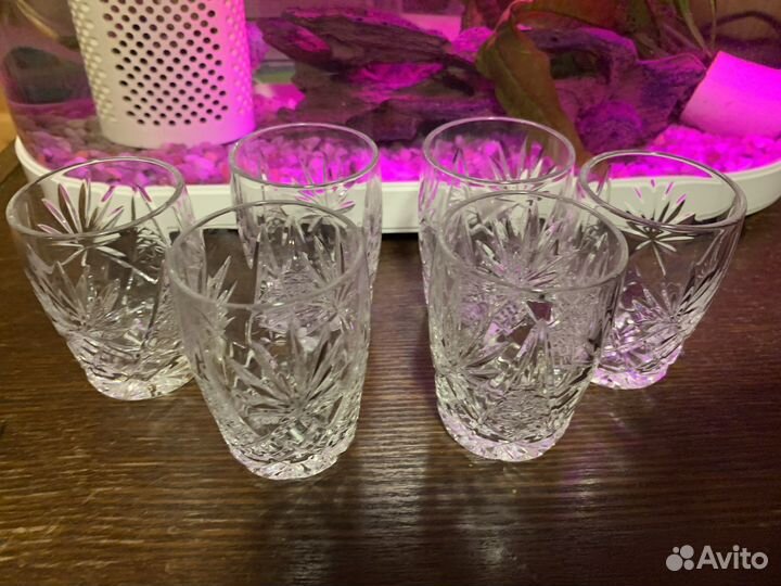 Хрустальные рюмки СССР