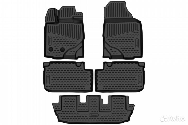 Коврики 3D в салон подходят для changan CS95 2019