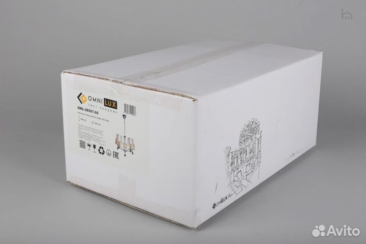 Подвесная люстра Omnilux Stelvio OML-28507-05